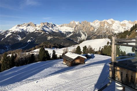 Bergh Tte Baita Cuz Auf Metern Im Buffaure Val Di Fassa