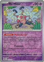 Mr Mime Reverse Holo Prices Pokemon Scarlet Violet