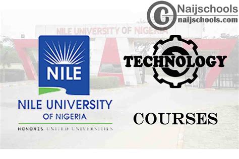 Nile University Courses for Technology Students - NAIJSCHOOLS