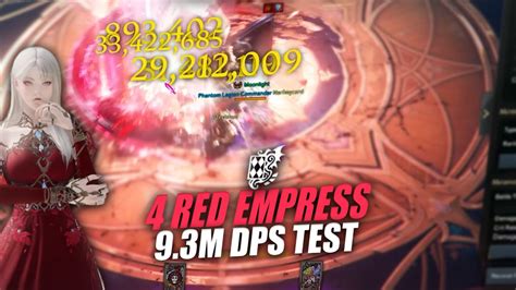 Empress Arcana Red Minute Dps Test Gearinfo M Lost Ark