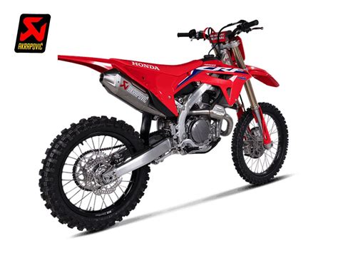 S H Met Fdhlta Scarico Completo Evolution Akrapovic Titanio Honda Crf