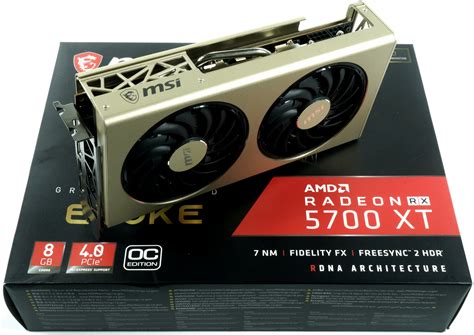 MSI Radeon RX 5700 XT Evoke OC Edition Tested Butter Or Margarine On