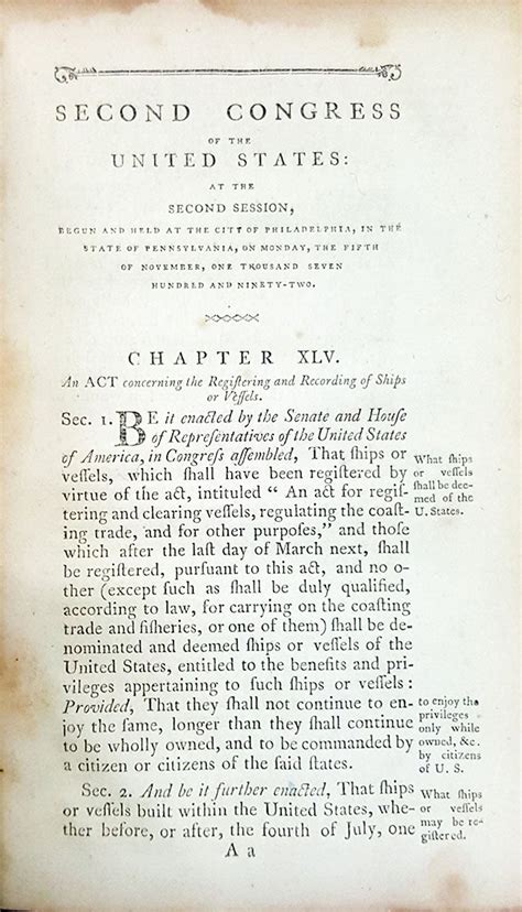 Acts Passed at the Second Congress of the United States of America ...