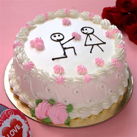 Beautiful Proposal Cake Online Yummycake