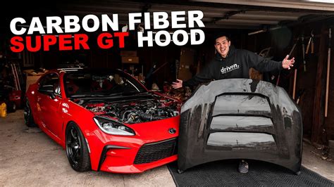 New Carbon Fiber Super Gt Hood For The Gr Youtube