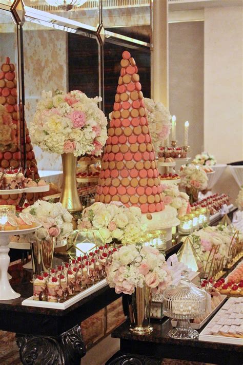 Celebrate With Cake Lavish Wedding Dessert Table