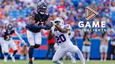 HIGHLIGHTS: Bears vs. Bills | 2024 Preseason Week 1