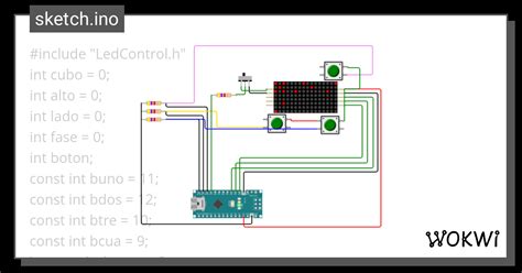 8x8 Wokwi Esp32 Stm32 Arduino Simulator