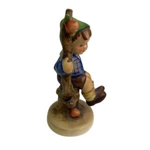 Vintage Hummel Goebel Apple Tree Boy West Germany Ceramic Collectible