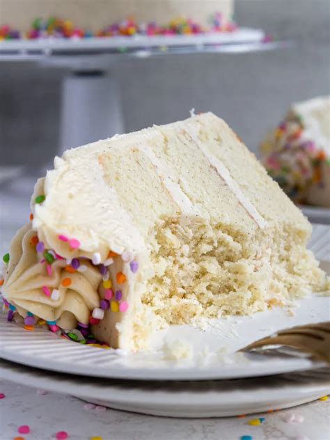 Vanilla Bean Cake Delicious Layer Cake Recipe