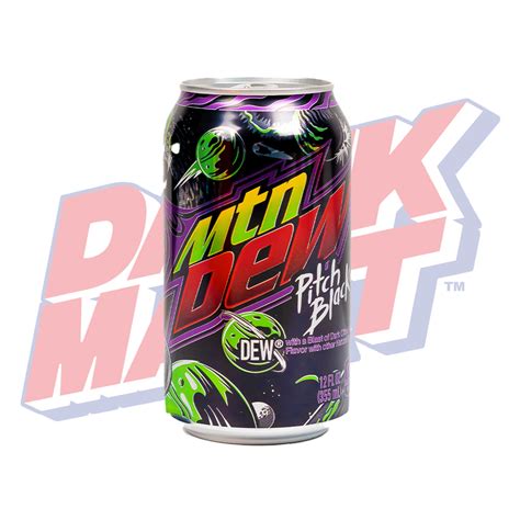 Mountain Dew Pitch Black 355ml Dank Mart