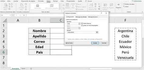 C Mo Hacer Una Lista Desplegable En Excel