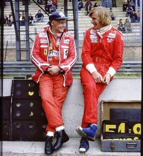 Formula 1 Racing Planet on Instagram: “Joking Niki Lauda and James Hunt ...