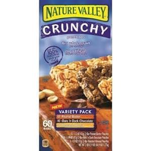 Nature Valley Crunchy Granola Bars Variety Pack 30 Ct Amazon Co Uk