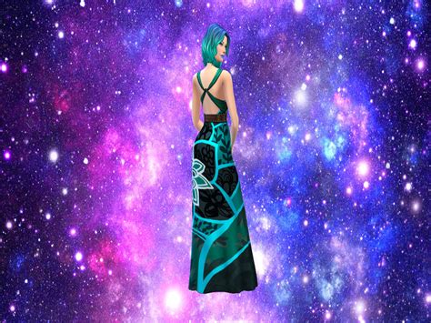 The Sims Resource - CAS Background Galaxy_1