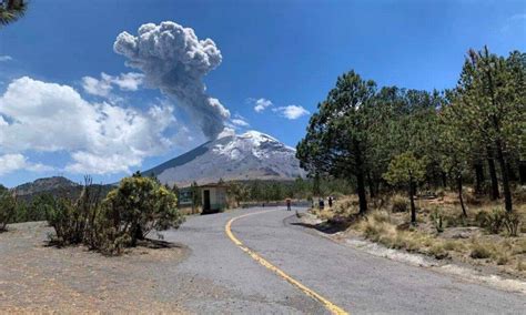 Volcán Popocatépetl Registró Una Nueva Explosión Tras 24 Horas Sin