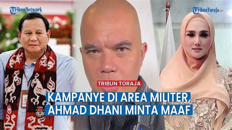 Pasca Kampanyekan Prabowo Subianto Dan Istrinya Di Area Militer Ahmad