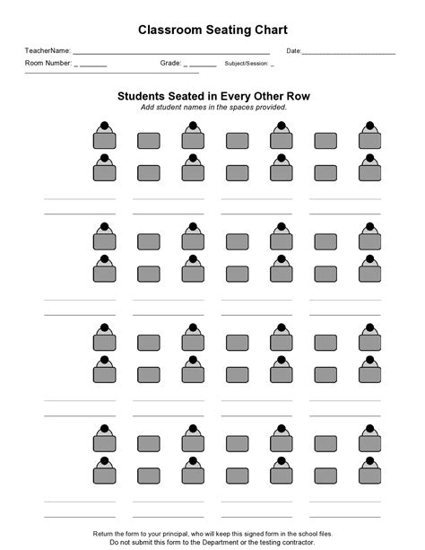 40 Perfect Classroom Seating Charts (& Map Templates)