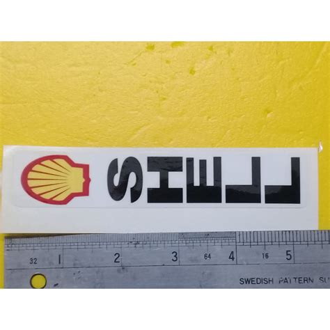 20230823 348 0439A SHELL Body Sticker Stripe STIKER Stickers Logos