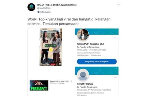 Ramai Konten Resesi Tahun 2023 Yang Menakutkan Netizen Ungkap