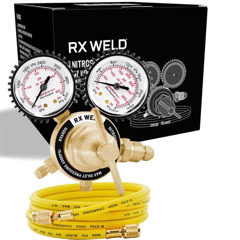 Mua RX WELD Nitrogen Regulator With 0 600 PSI CGA580 Inlet Delivery