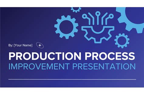 Production Process Improvement Presentation Template In Portable Documents Ms Powerpoint