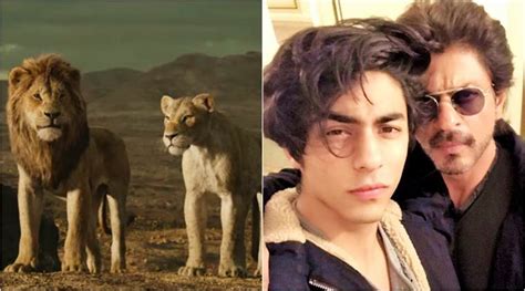 Shah Rukh Khan On Aryan Dubbing For The Lion King Doesnt His Voice