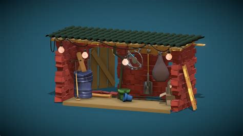 Barn Download Free 3d Model By Tkkjee 🪲 Tkkjee [8d09e1b] Sketchfab