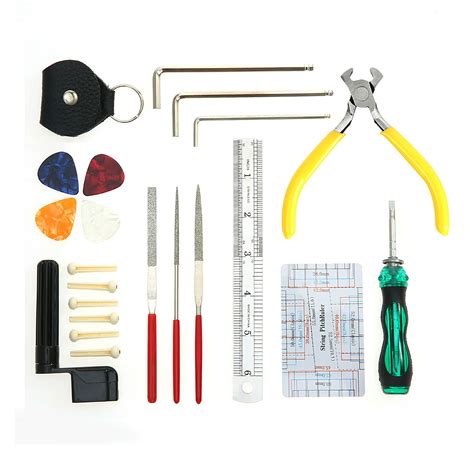 Anpro Kit De Herramientas De Guitarra Para Reparaci N Kit De Cuidado De