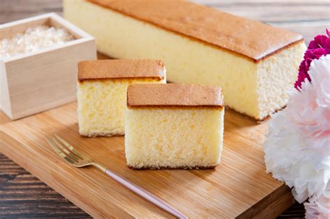 Castella Kuchen Luftig Fluffige Kuchenwolke Aus Japan Leckerschmecker