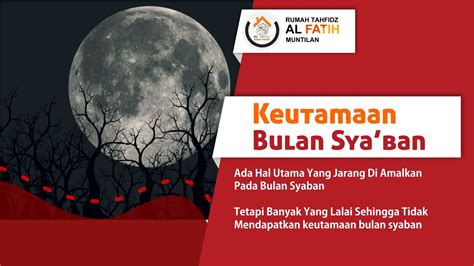 HaditsHadits Tentang Keutamaan Bulan Syaban Yang Perlu Diketahui