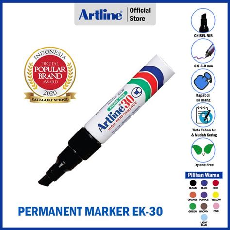 Jual Artline Spidol Permanent Marker Ek Di Lapak Artline Official