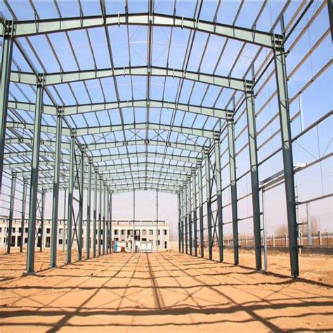 Large Span Easy Assemble Steel Structure Warehouse China Steel