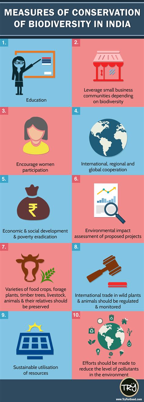 Measures Of Conservation Of Biodiversity In India - TRY For Good