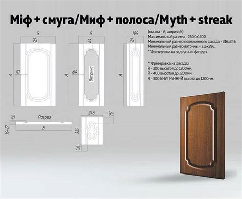 Купить Мебельные фасады МДФ Миф + полоса, цена 1500 грн — Prom.ua (ID ...