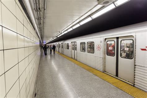 Subway Station in Toronto, Canada Editorial Photo - Image of metro ...