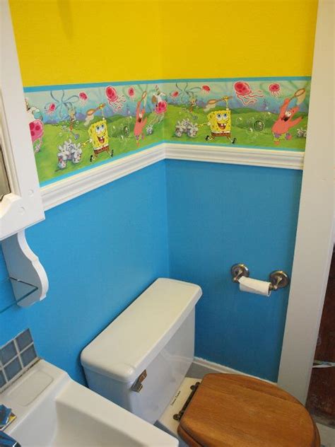 Spongebob Bathroom Kids Spongebob Bathroom Bathroom Designs