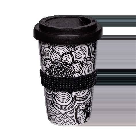 Coffee To Go Becher Mit Boho Black Mahlwerck Shop