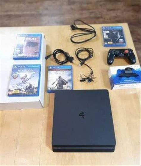 Sony playstation 4 PS4 slim 1tb Пс4 слим Москва | Игровые приставки ...