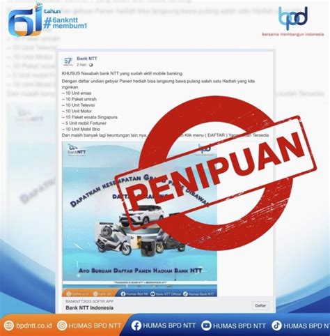 Terjebak Undian Palsu Uang Nasabah Bank Ntt Lewoleba Lenyap Garda