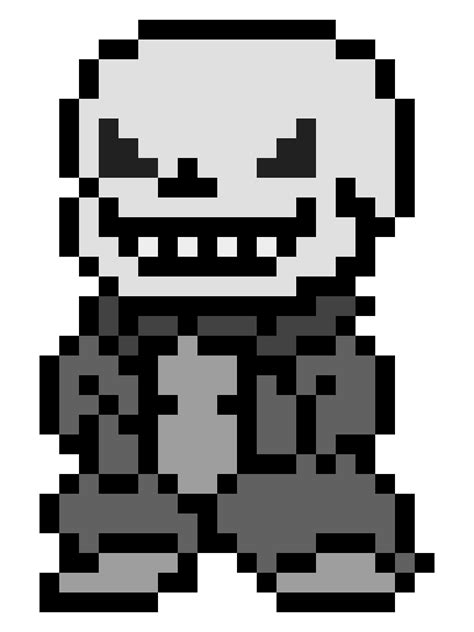 Pixilart TW Sans Overworld Sprite By MaxCraftArt