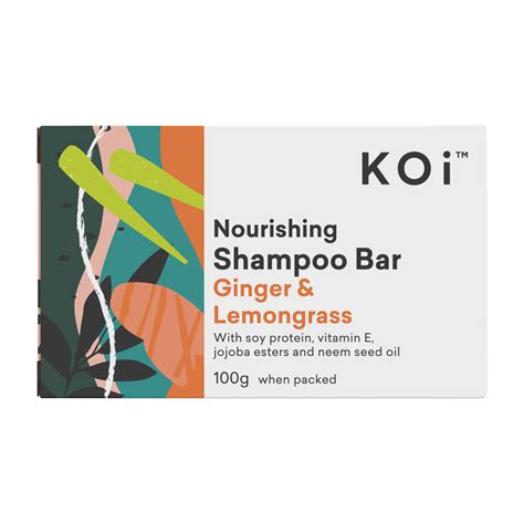 Koi Hydrating Shampoo Bar Ginger Lemongrass G Product Of The Year