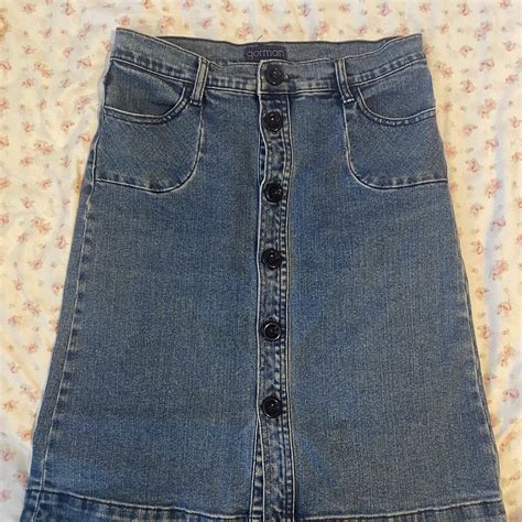 Gorman Denim Skirt Really Cute Gorman Denim Skirt Depop