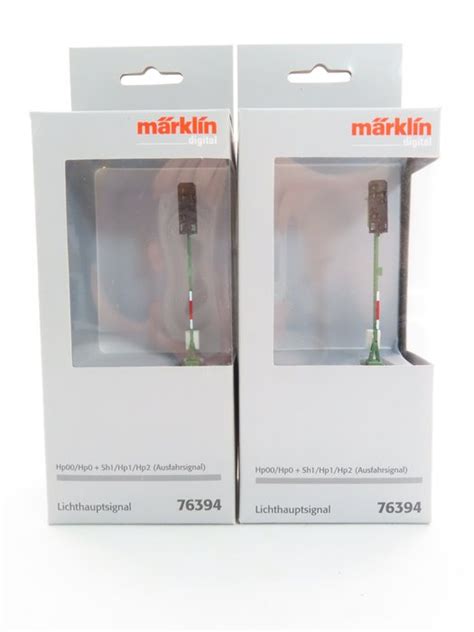 Märklin H0 76394 Attachments 2 main light signals Catawiki