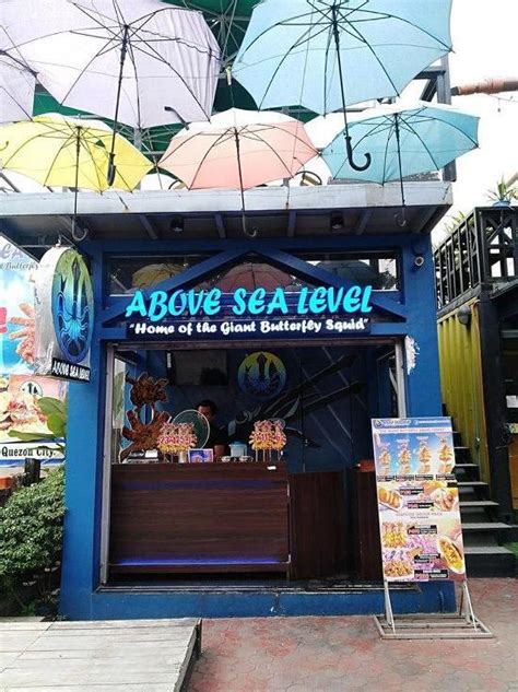 Menu At Above Sea Level Restaurant Quezon City Visayas Ave