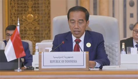 Presiden Jokowi Tuntut Keras Agresi Israel Atas Serangan Di Rs