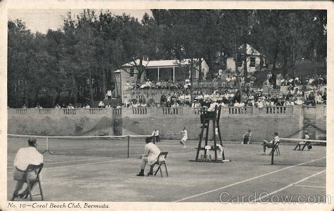 Coral Beach Club, Bermuda Postcard