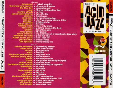 Best Of Acid Jazz Volume 2 De Various 1997 Cd X 2 Global Television