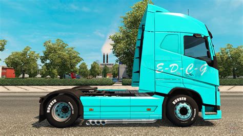 EDCG De La Piel Para Camiones Volvo Para Euro Truck Simulator 2