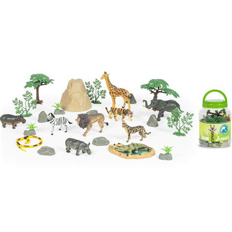 Niedrig Individualit T Leopard Figurines Animaux Sauvages Mikrocomputer